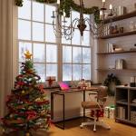 Compact 31.5" Folding Desk for Small Spaces