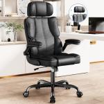 Kensaker Ergonomic Leather Office Chair with Support