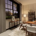 Compact 31.5" Folding Desk for Small Spaces