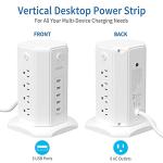 NTONPOWER 8-Outlet Surge Protector with USB Charging
