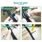 25-Piece Desk Cable Management Organizer Set