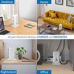 NTONPOWER 8-Outlet Surge Protector with USB Charging