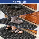 Non-Slip Rubber Floor Mats for Home or Garage