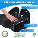 Memory Foam Seat Cushion for Comfort & Pain Relief