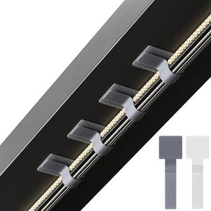 Self-Adhesive Cable Ties and Organizers, 40 Pcs