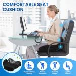 Memory Foam Seat Cushion for Comfort & Pain Relief