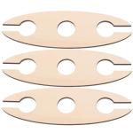 Bamboo Wine Rack with Glass Holder Display