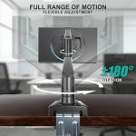 WALI Adjustable Gas Spring Monitor Arm for 34" Screens