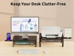 Zimilar Adjustable Monitor Stands with Storage Drawer