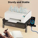 Zimilar Adjustable Monitor Stands with Storage Drawer