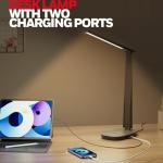 Honeywell Eye-Caring LED Desk Lamp with USB Ports