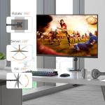 Adjustable Single Monitor Stand for 13-27 Inch