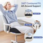 Ergonomic Memory Foam Seat Cushion for Pain Relief