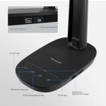 Honeywell Eye-Caring LED Desk Lamp with USB Ports