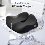 Ergonomic Memory Foam Seat Cushion for Pain Relief