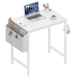 Small White Desk for Kids - 24 Inch Study Table