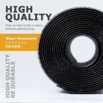 Arrow Pattern Cord Covers for Office Desk Setup