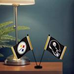 Pittsburgh Steelers Desk and Table Flags Set