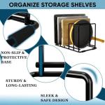 Cutting Board and Tray Organizer Rack - 2-Pack