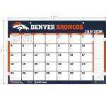 Denver Broncos 2026 Desk Calendar 17x11