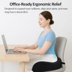 Large Memory Foam Seat Cushion for Office Chairs