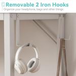 Small White Desk for Kids - 24 Inch Study Table