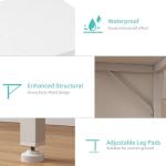 Small White Desk for Kids - 24 Inch Study Table