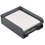 Grey Stackable Paper Trays - Organize Your Desk