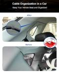 YKT Dash Cam Cable Management Kit with Clips