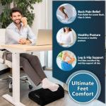 Adjustable Ergonomic Foot Rest for Desk Comfort