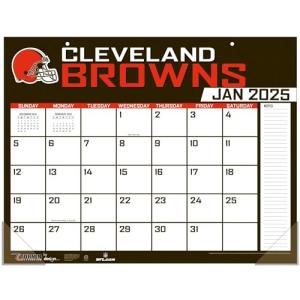 Cleveland Browns 2025 Desk Calendar - 22x17