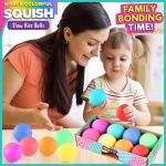 8-Pack Slow Rising Stress Balls for Relaxation