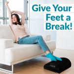 Adjustable Ergonomic Foot Rest for Desk Comfort
