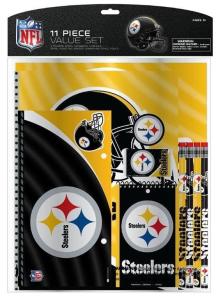 Pittsburgh Steelers NFL 11-Piece Stationery Set