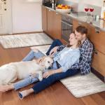 KIMODE Anti-Fatigue Cushioned Kitchen Mats, 2 Pack