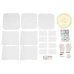 Compact 2-Tier Rotating Bookshelf for Corners