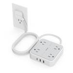 TESSAN 10ft Surge Protector Power Strip with USB