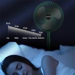 Portable USB Rechargeable Folding Desk Fan