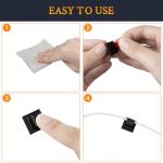 50 Pcs Self-Adhesive Cable Management Clips