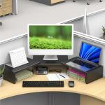 OUTIOE Dual Monitor Desk Stand for Home Office