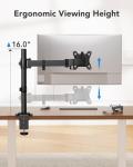 HUANUO Adjustable Monitor Arm for 13”-32” Screens