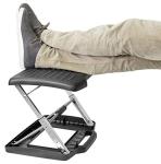 Adjustable Under Desk Footrest with Massage Rollers