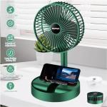 Portable USB Rechargeable Folding Desk Fan