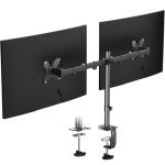 Adjustable Dual Monitor Stand for 32-Inch Screens