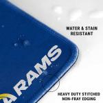 Los Angeles Rams Gaming Mouse Pad with Stitched Edges