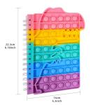 Dinosaur Spiral Pop Notebook for Kids, 50 Sheets