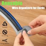 80PCS Cable Management Straps for Home Office