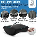 Ergonomic Memory Foam Seat Cushion for Office Chairs