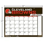 Cleveland Browns 2025 Desk Calendar - 22x17