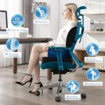 Ergonomic Memory Foam Seat Cushion for Office Chairs